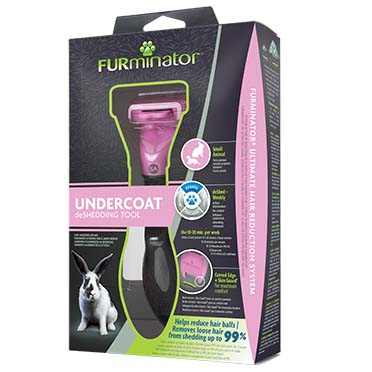 Deshedding petits animaux rose - Verpakkingsbeeld