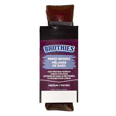 Kauwsnack met bouillon rode vruchten - Verpakkingsbeeld