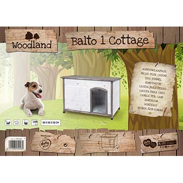 Woodland dog house balto cottage - Verpakkingsbeeld
