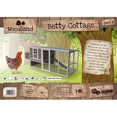 Woodland kippenhok betty cottage - Verpakkingsbeeld