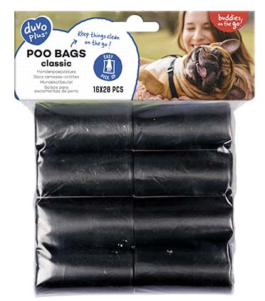 Poepzakjes Classic Zwart - Verpakkingsbeeld