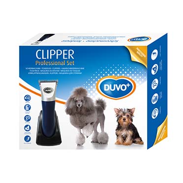 Clipper set professionele scheermachine blauw - Verpakkingsbeeld