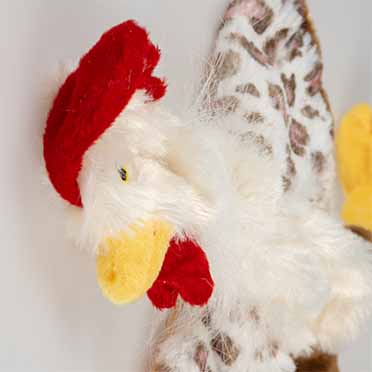 Peluche poulet - Detail 2