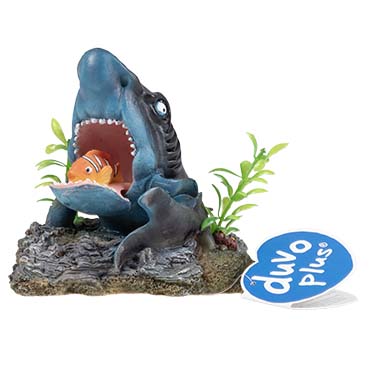 Tiburón Aireado Decorativo Con Nemo - Facing