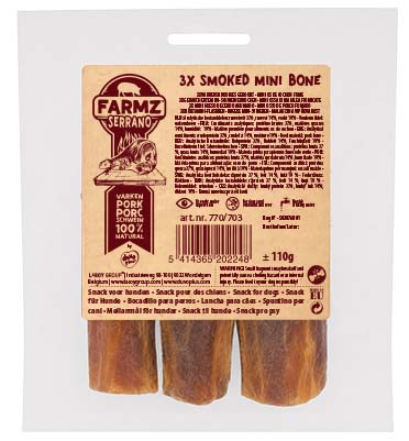 Farmz Serrano 3X Varkensknookjes Gerookt - Verpakkingsbeeld