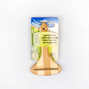 Bamboo entfilzerharke 16 zahne - Verpakkingsbeeld