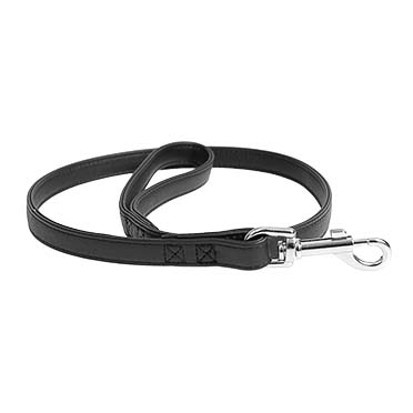 Popular leather leash black - <Product shot>