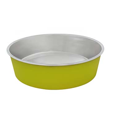 Feeding bowl matte fix green - <Product shot>