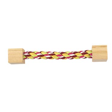 Playing rope with wooden blocks - Product shot