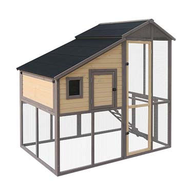 Woodland chicken coop  farmhouse country  198x118x183cm