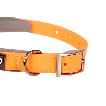 Explor south halsband pvc neon oranje - Detail 1