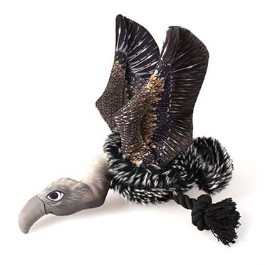 Pluche vautour volant couleurs mélangées - Product shot