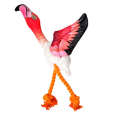 Pluche fliegende flamingo gemischte farben - Product shot