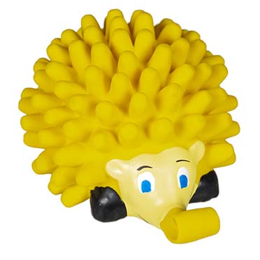 Latex hedgehog pop-up yellow - Product shot