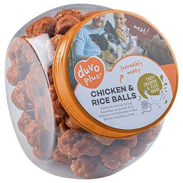 Meat! chicken & rice balls - Verpakkingsbeeld