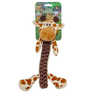 Zoo friends Gino giraf stick bruin - Verpakkingsbeeld