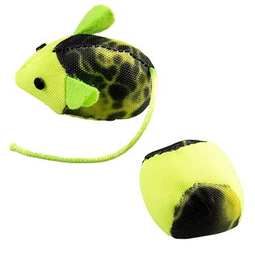 Flash mouse & ball green - Product shot