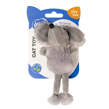 Cushy big ear mouse grey - Verpakkingsbeeld