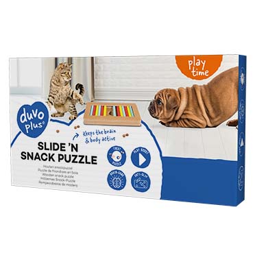 Slide `n snack puzzle - rectangle multicolore - Verpakkingsbeeld