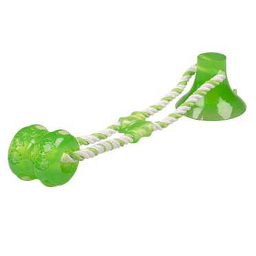 Tug `n chew toy green - Product shot