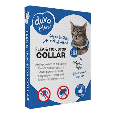 Flea & tick stop anti-parasite collar cat - Product shot