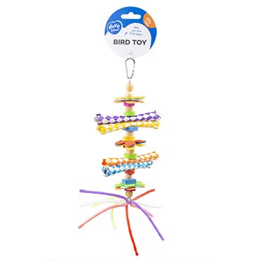 Colourful pendant with plastic toys multicolour - Verpakkingsbeeld