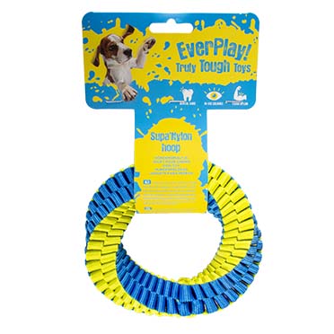 Supa` nylon hoop bleu/jaune - Verpakkingsbeeld