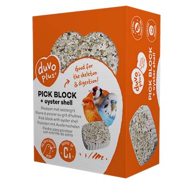 Pick block with oyster grit - Verpakkingsbeeld