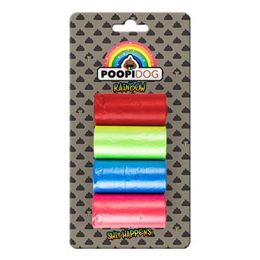 Hundekotbeutel rainbow mehrfarbig - Verpakkingsbeeld