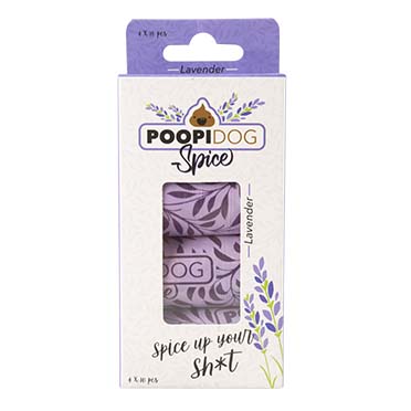 Poo bags spice lavender purple - Verpakkingsbeeld