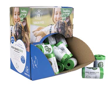 Hundekotbeutel eco biodegradable grün - Verpakkingsbeeld