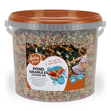 Pond granules colour mix  5l - 4mm
