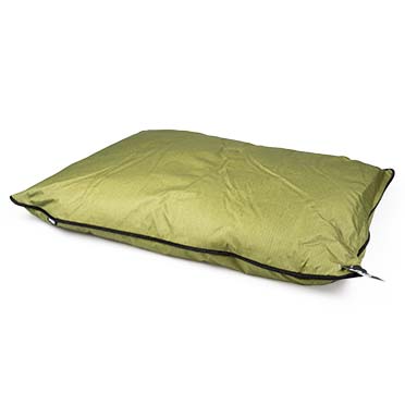 Poly cushion rectangular siesta olive Green L - 120x80x10cm