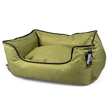 Poly bed siesta olive Green L - 110x85x26cm