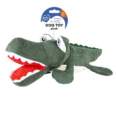 Plush alligator jaw green/white - Verpakkingsbeeld