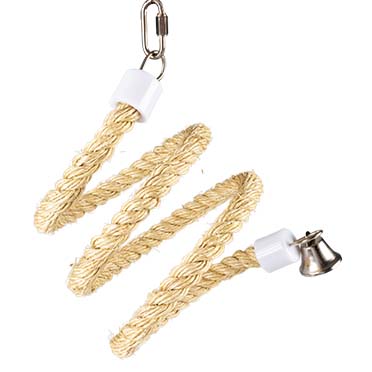 Spiral rope in sisal with bell beige - <Product shot>