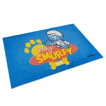 Baby smurf floor mat  60x40x0,6cm