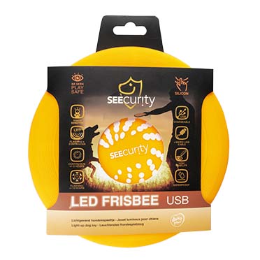 Led frisbee usb orange - Verpakkingsbeeld