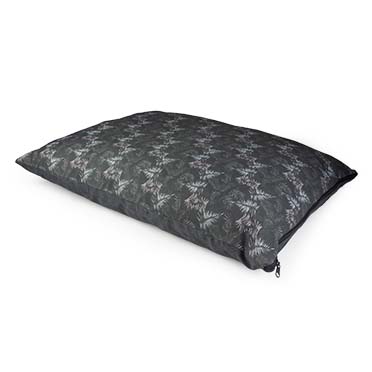 Cushion with zipper nigra black - <Product shot>