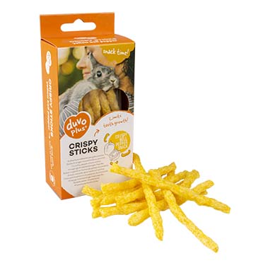 Krokante knabbelsticks gele paprika geel - Product shot