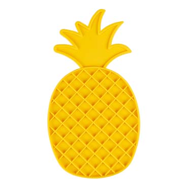 Lick mat pineapple yellow - Product shot
