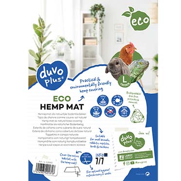 Eco hemp mat - Verpakkingsbeeld