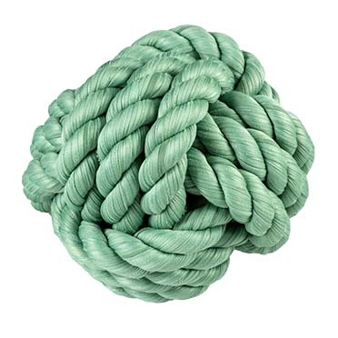 Sweater rope ball green - <Product shot>