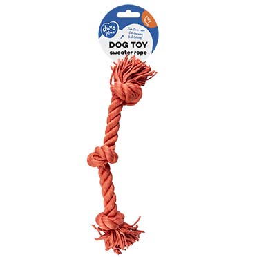 Sweater rope with 3 knots red - Verpakkingsbeeld