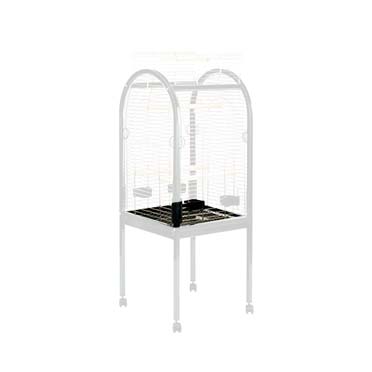 Bottom metal grid parrot cage junior  498/052 silver - Product shot