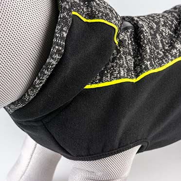 Dog sweater sporty black - Detail 1