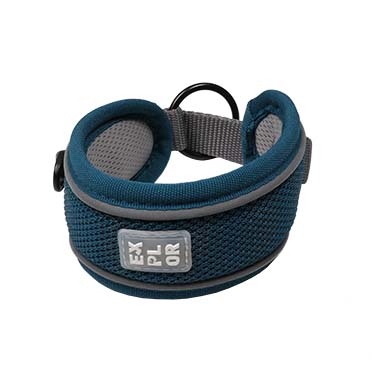 Ultimate fit control collar classic petrol blue - Detail 1