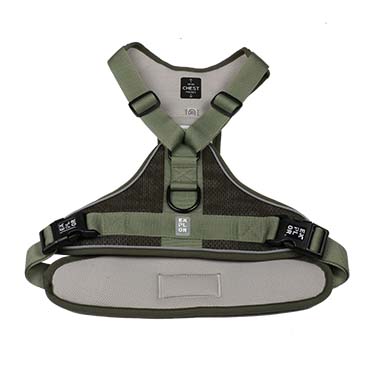 Ultimate fit no-pull harness classic undercover green - Detail 3
