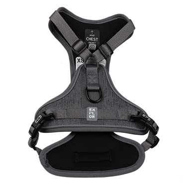 Ultimate fit no-pull harness safety silver reflective - Detail 1
