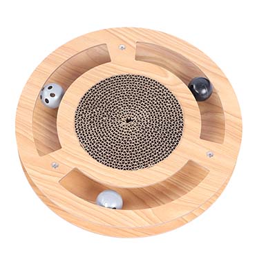 Scratching board fidgiwheel brown - Product shot